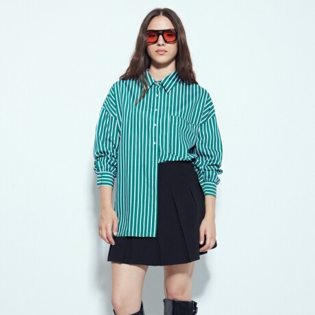 CAMISA CASTILANA Verde Ingles