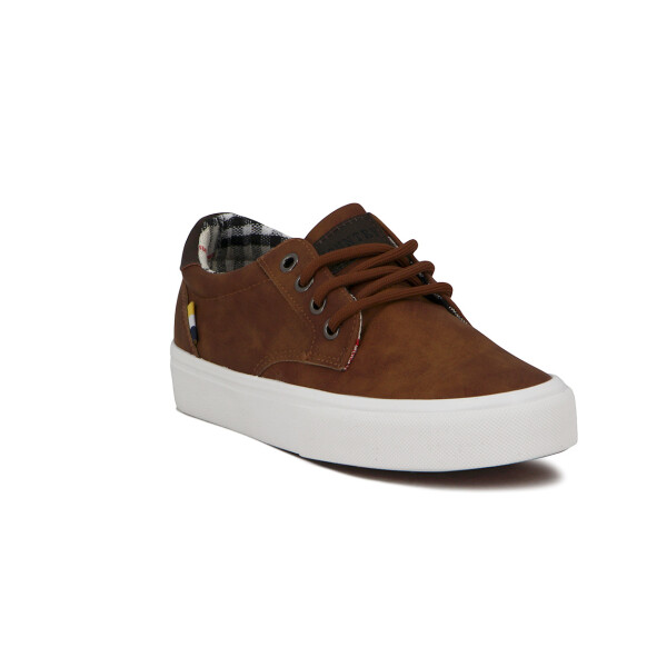 Country Atenas Casual Teen Acordonado - Marron Marron