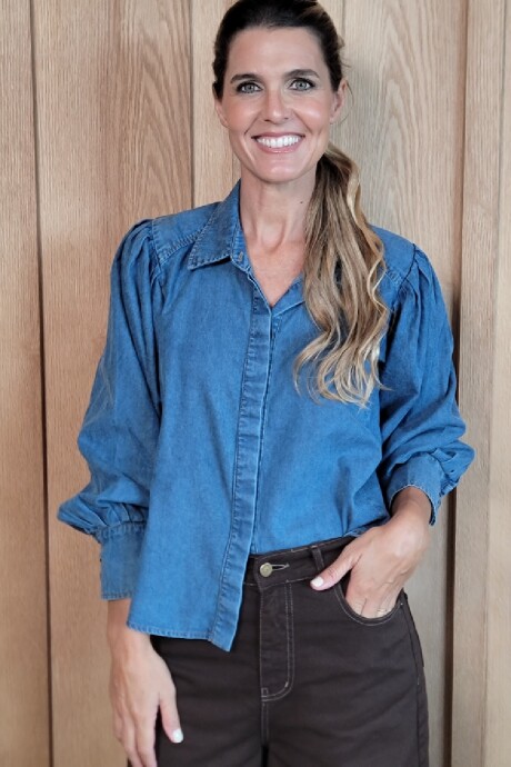 Camisa Amalia Denim Azul