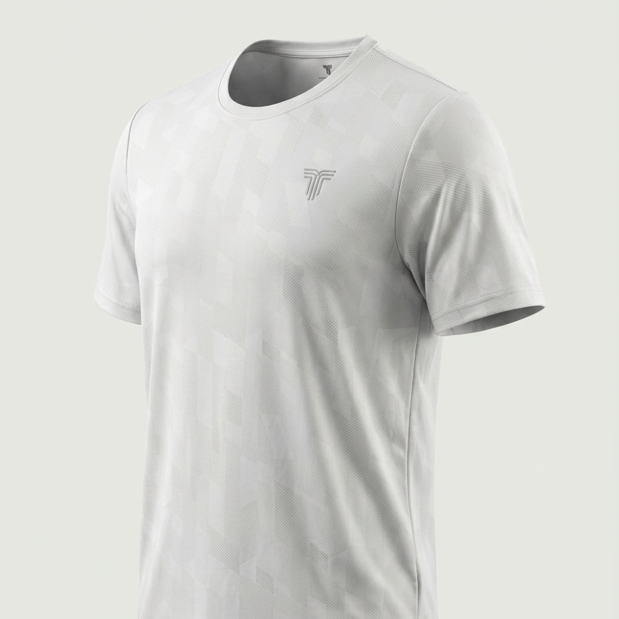 Remera de Hombre TIFFOSI Running Blanco