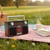 Radio Portátil Nordmende Retro Am Fm Sw BT Recargable Radio Portátil Nordmende Retro Am Fm Sw BT Recargable