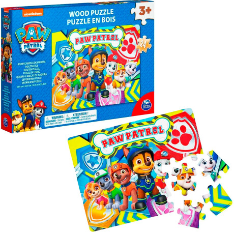 Puzzle Paw Patrol Rompecabezas En Madera 24 Piezas Puzzle Paw Patrol Rompecabezas En Madera 24 Piezas
