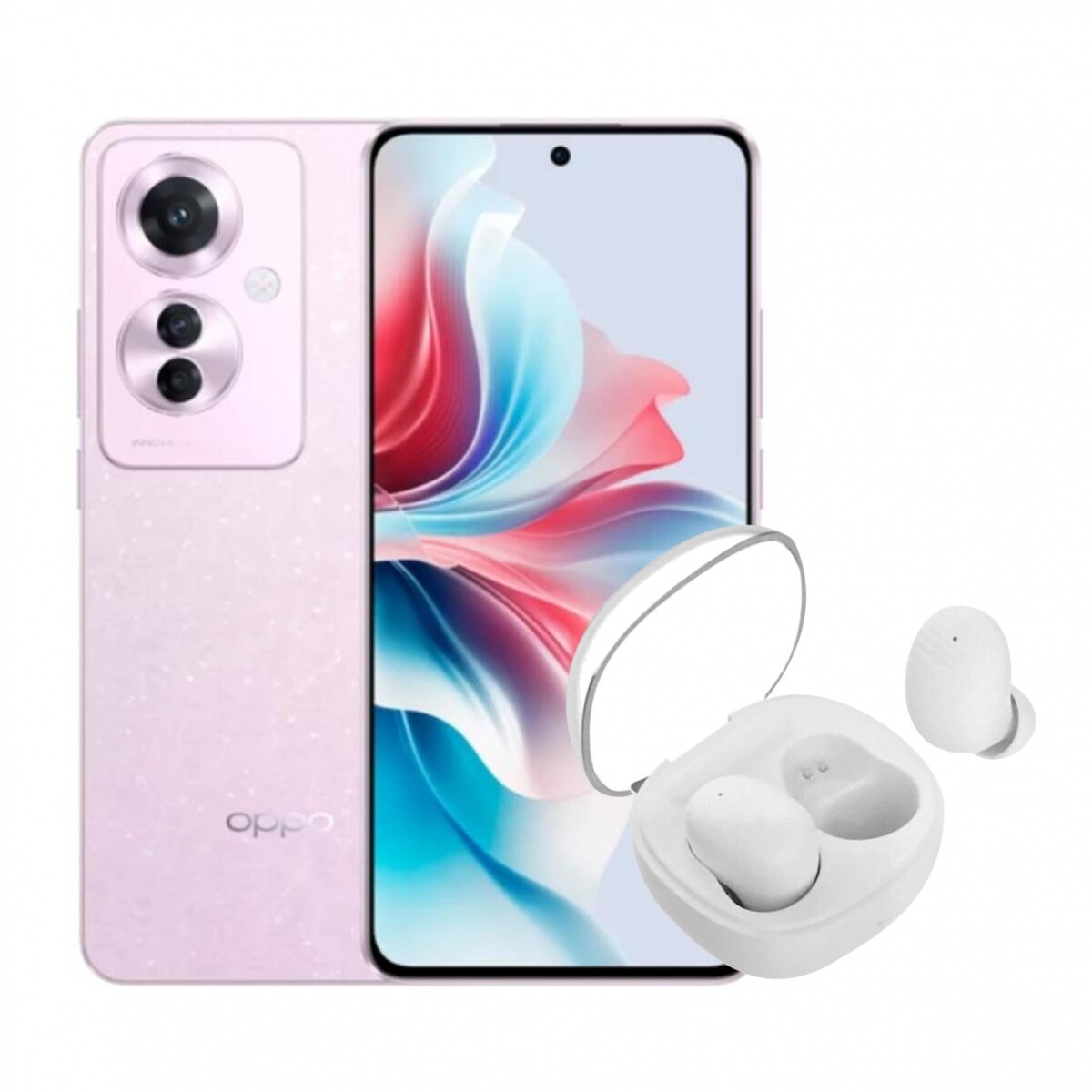 OPPO Reno 11F 5G 6.7' 256GB 8GB RAM Cámara 64Mpx - Morado Coral 