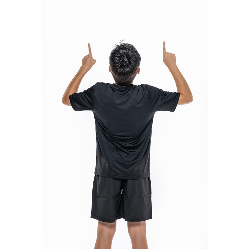 FLOW RUNNING SHORT NEGRO/BLANCO NEGRO/BLANCO