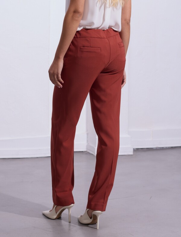 Pantalon Pull On TERRACOTA