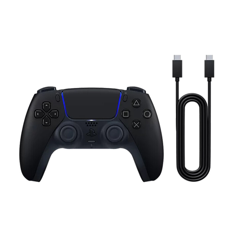 Joystick Inalámbrico Sony Playstation 5 DS PS5 Negro + USB-C Joystick Inalámbrico Sony Playstation 5 DS PS5 Negro + USB-C