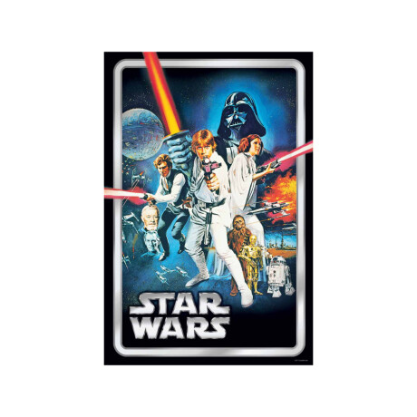 Puzzle 3D Star Wars con lata decorativa - 300 piezas Puzzle 3D Star Wars con lata decorativa - 300 piezas