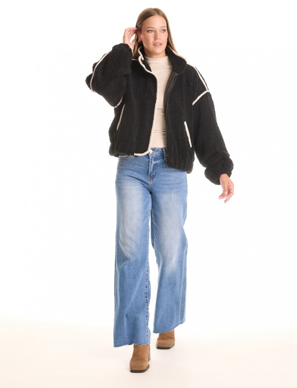 Camperita Abrigo NEGRO/CRUDO