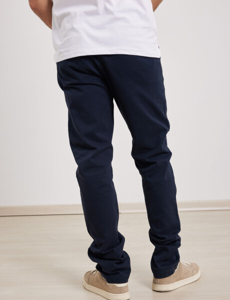 Pantalón Sport S/pinzas Harry Azul Oscuro