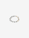 Anillos Chicos Folk Anillo Chico Boho Beads - Plateado Antique Silver