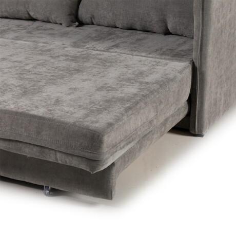 Sofá Cama Maya - Tela Microfibra Berlin 06 (Grafito)