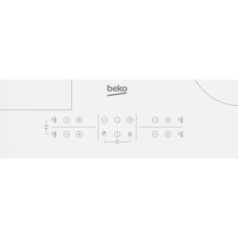 ANAFE INDUCCIÓN 60CM ELECTRICO BLANCO BEKO HII64200FMTW