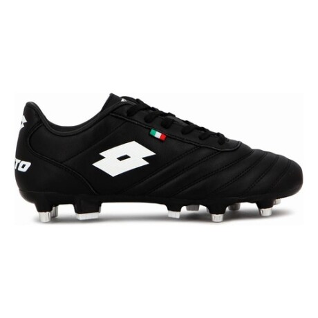 Championes de Futbol 11 en Cuero Lotto Negro/Blanco Championes de Futbol 11 en Cuero Lotto Negro/Blanco