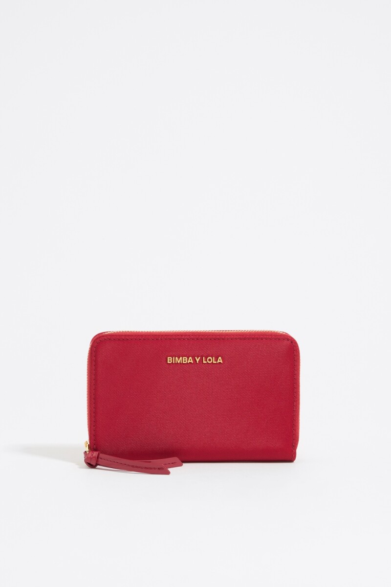BILLETERA Rojo