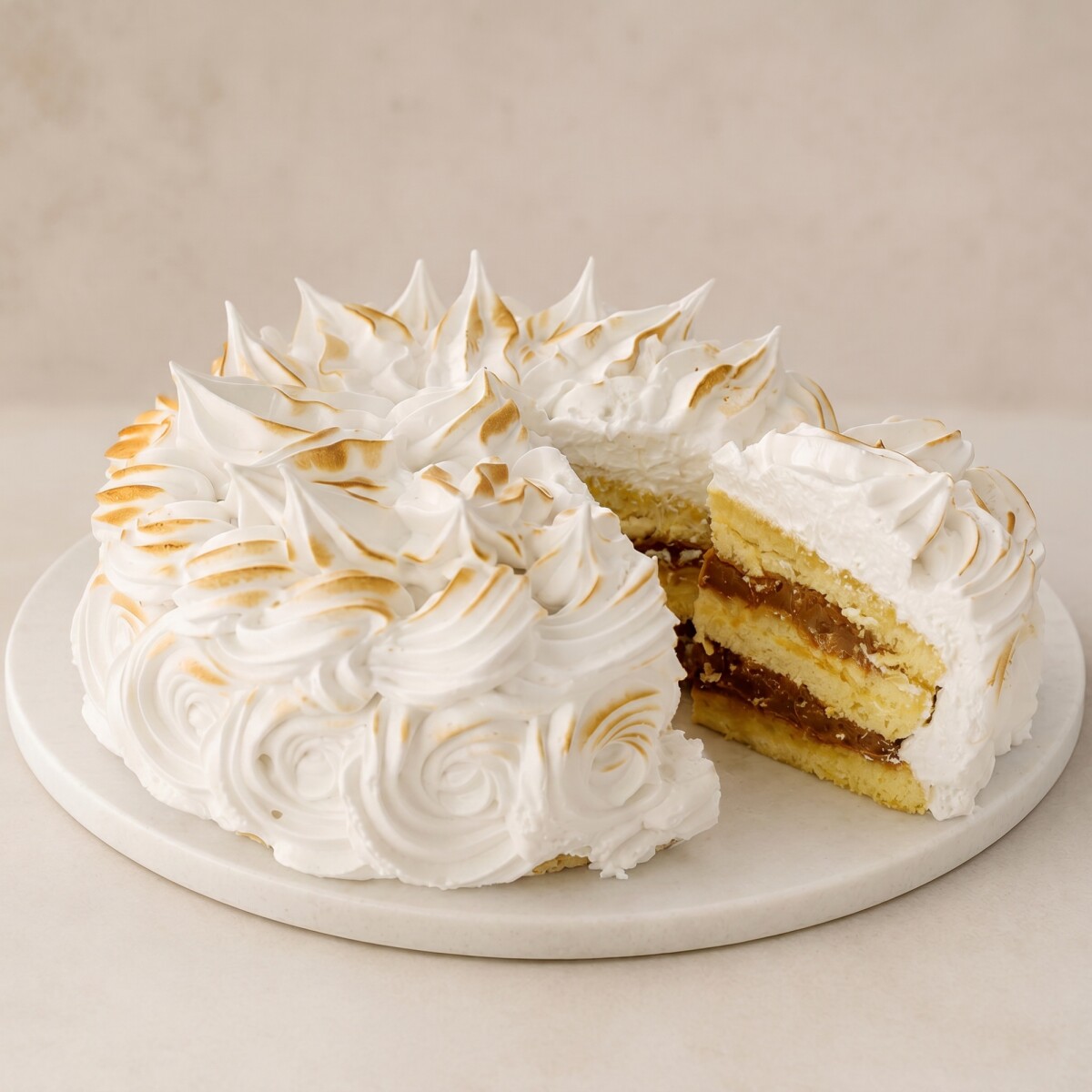 Postre de Merengue - merengue 