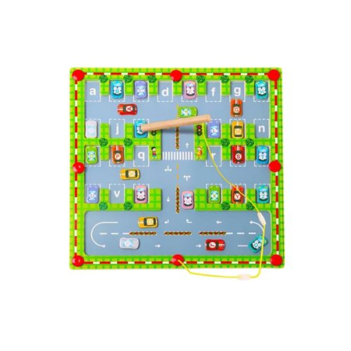 Estacionamiento de alfabeto laberinto autos de colores - Estacionamiento De Alfabeto Laberinto Autos De Colores 