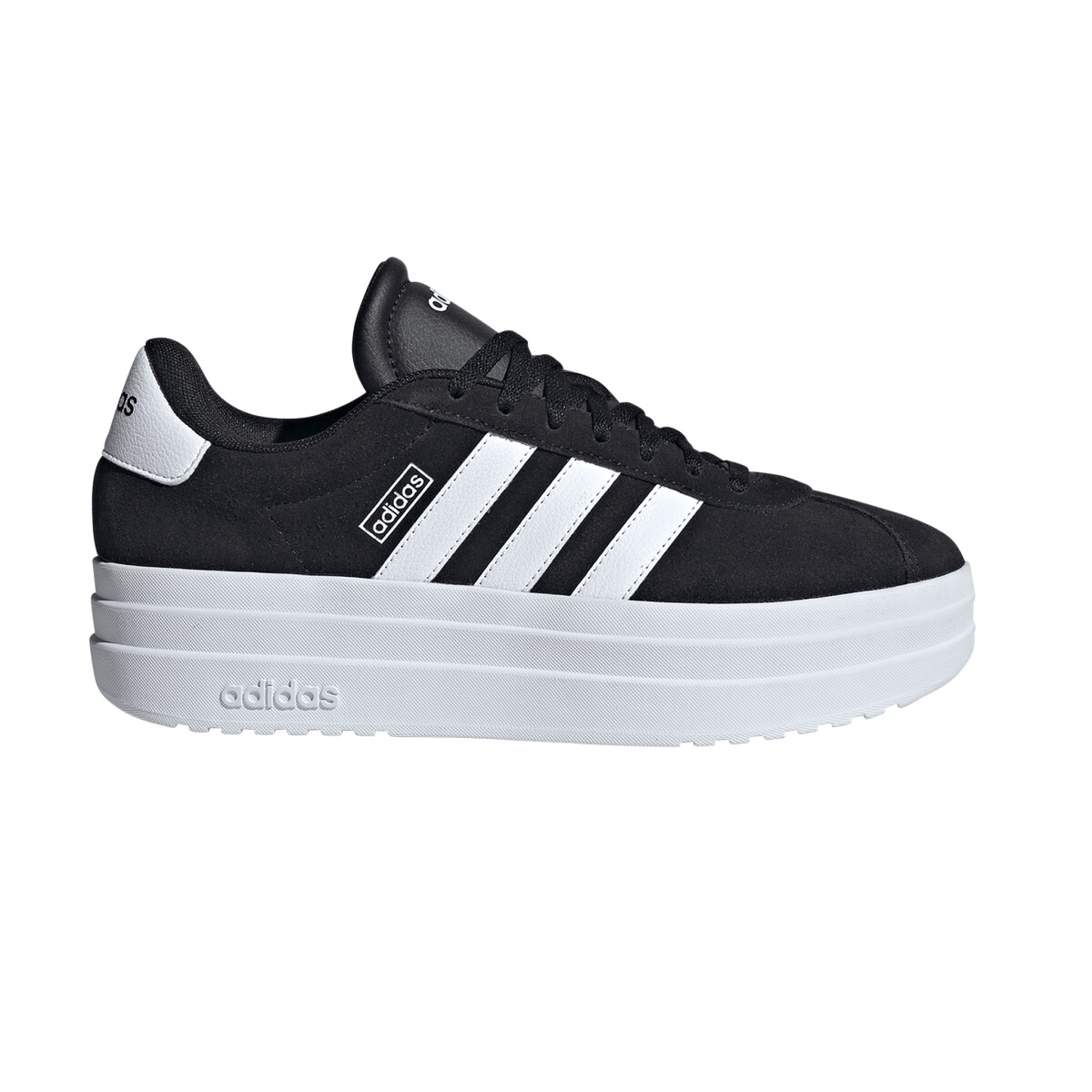adidas VL COURT BOLD - Core Black / Cloud White / Cloud White 