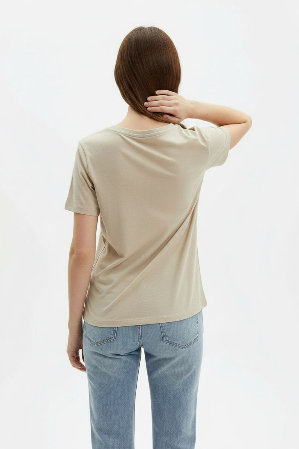 Remera Ursa Verde Grisaceo