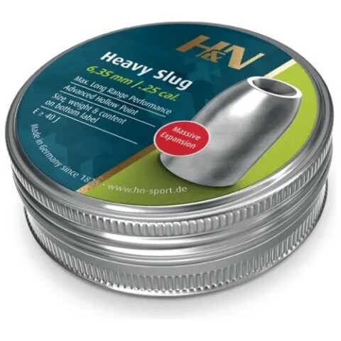 Chumbo Hyn Heavy Slug 6,35mm 46 grains x 100 unidades Chumbo Hyn Heavy Slug 6,35mm 46 grains x 100 unidades