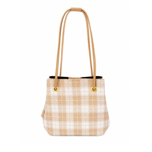 CARTERA CUADROS AMARILLA CARTERA CUADROS AMARILLA