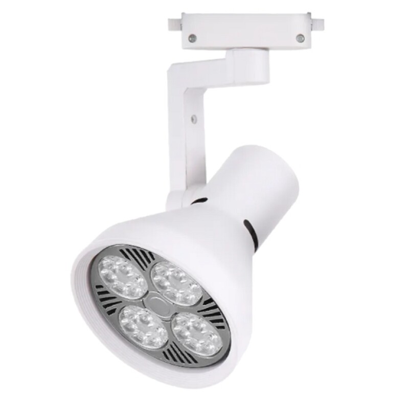 CABEZAL P/ RIEL MONOFASICO PAR30 CLASSIC BLANCO D115 L140 CABEZAL P/ RIEL MONOFASICO PAR30 CLASSIC BLANCO D115 L140