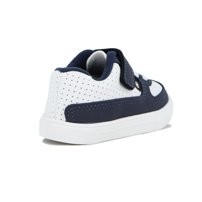 Molekinho Zapato Casual Infantil Napa Flot Ru Neo Mic/napa Flot Ru N Blanco-marino