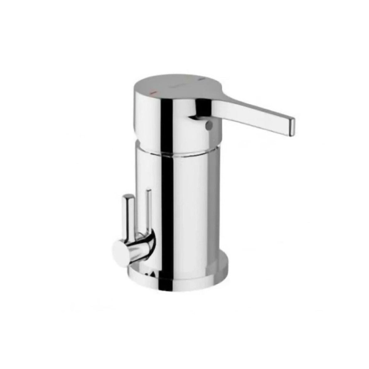Grifería para Bidet Monocomando con Transferencia Cromada Linea Iconia 