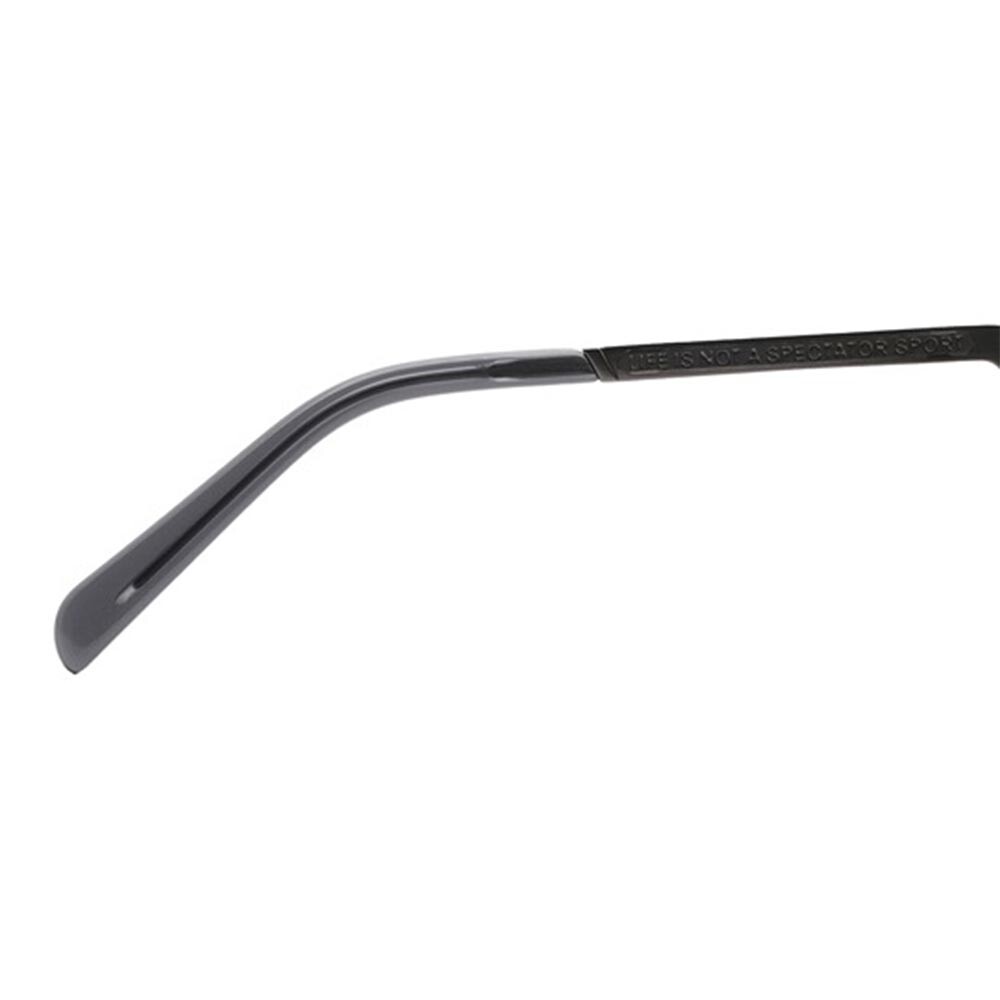 Lentes De Sol De Acero Inoxidable Cuadrado Reebok Ónix/Ónix