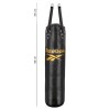 Bolsa de boxeo 20kg + guantes de 12 oz Reebok Negro