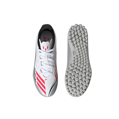 Championes adidas F50 Messi Club TF de niño White & Silver