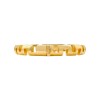 Brazalete Pulsera Labrada-Oro 10K Macizo -Sin Piedra-BR8002 Sinpiedra