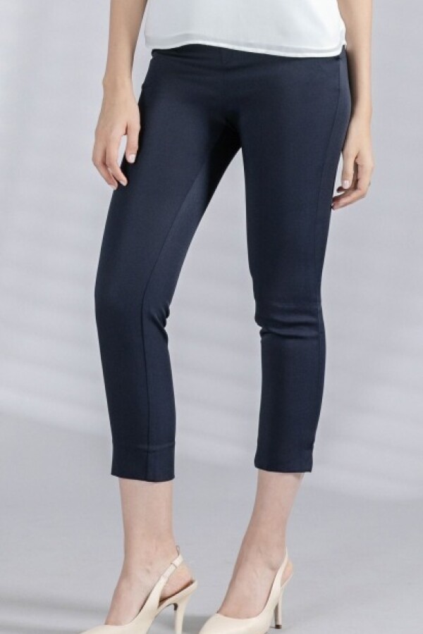 Pantalón Cropped. AZUL MARINO