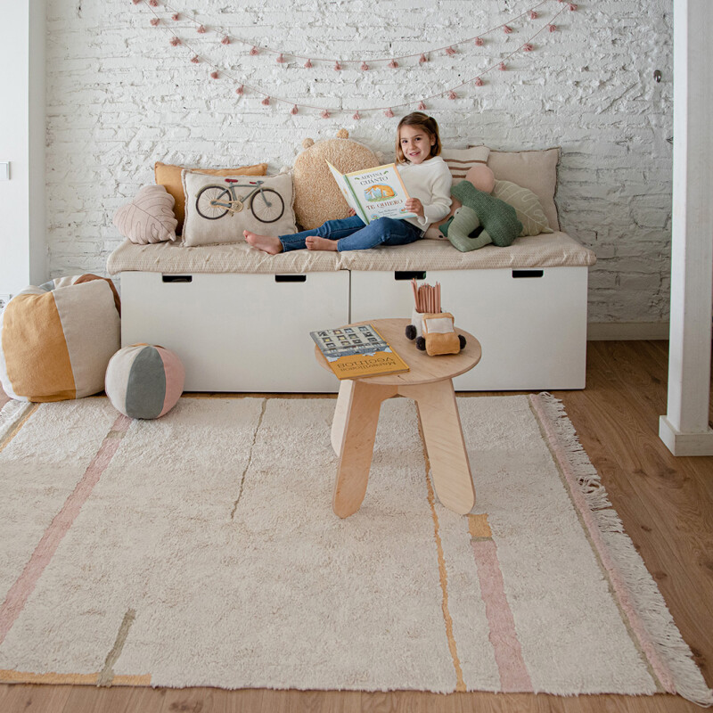Alfombra lavable - Lanes Vintage Nude Pink M