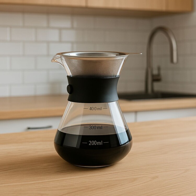 CAFETERA CON COLADOR 0,4 LTS TRAMONTINA CAFETERA CON COLADOR 0,4 LTS TRAMONTINA