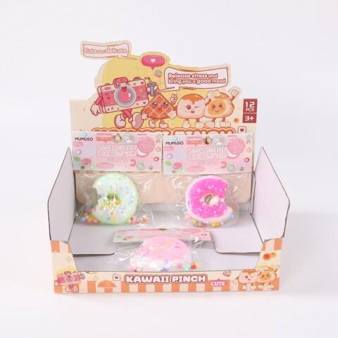 JUGUETE ANTIESTRÉS SQUISHY (DONUT COLORES MACARON) JUGUETE ANTIESTRÉS SQUISHY (DONUT COLORES MACARON)