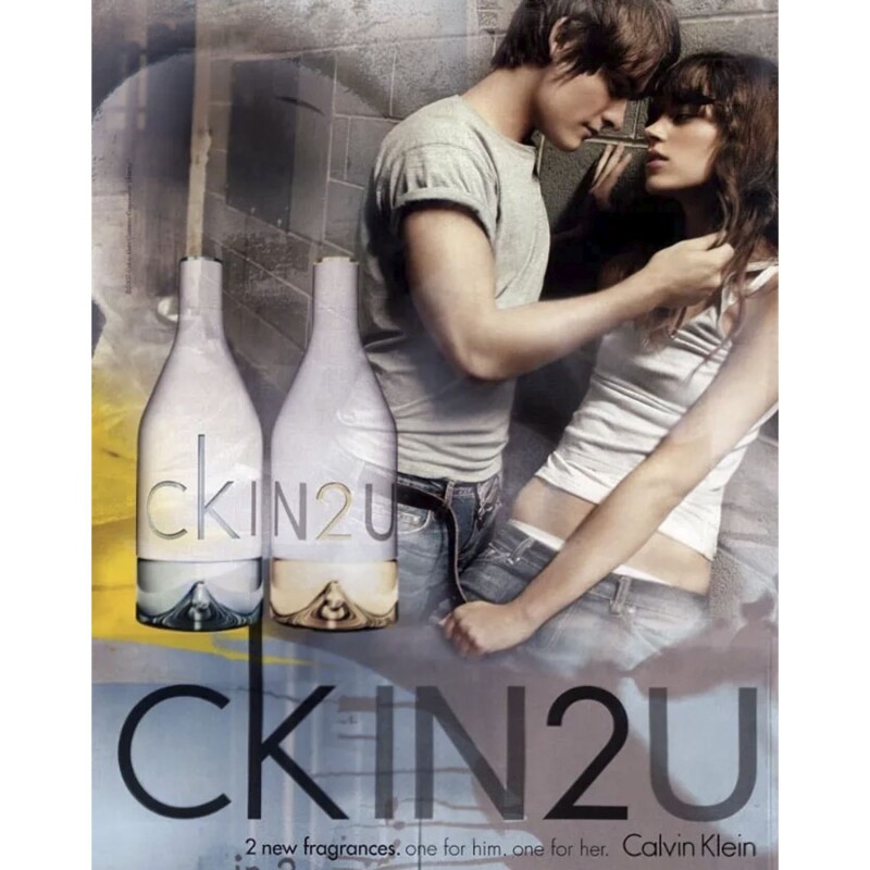 Set Perfume Calvin Klein CK IN2U For Him & For Her EDT 100ml + 100ml Para Hombre Y Mujer Set Perfume Calvin Klein CK IN2U For Him & For Her EDT 100ml + 100ml Para Hombre Y Mujer