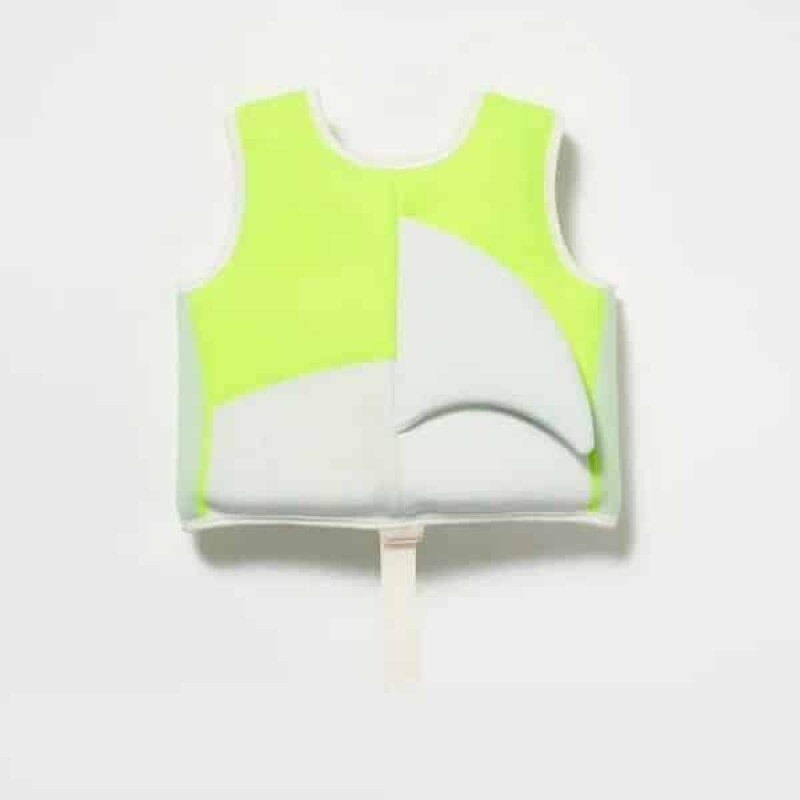 CHALECO Chaleco Salvavidas 3-6 Ocean Modelo Shark Tribe Blue Neon Citrus