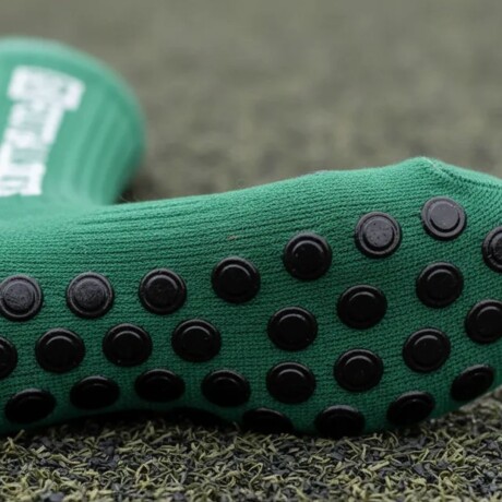 Par de Medias Deportivas Antideslizantes para Fútbol FS Verdes