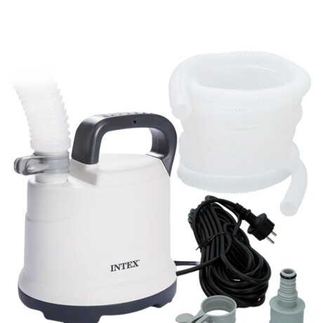 INTEX BOMBA PARA DESAGOTE PISCINA & SPA 3595 LT/HORA PROFUNDIDAD MAXIMA 1.22 MTS Intex Bomba Para Desagote Piscina & Spa 3595 Lt/hora Profundidad Maxima 1.22 Mts