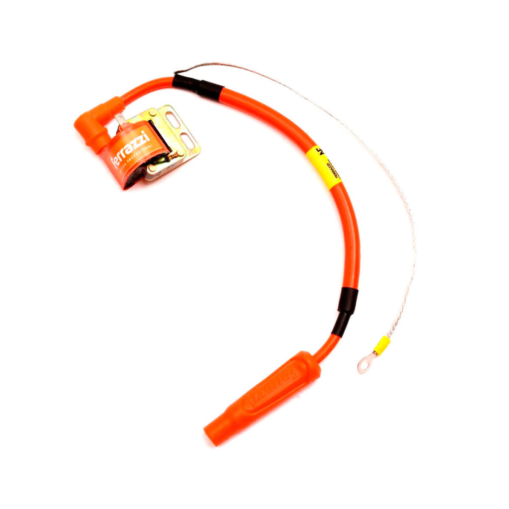 BOBINA ENCENDIDO - KIT COMPETICION PARA MOTO CAPUCHON RECTO FERRAZZI