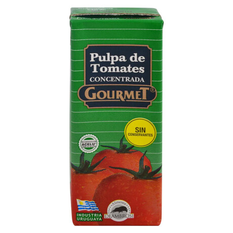 PULPA DE TOMATE GOURMET 206G CONCENTRADA PULPA DE TOMATE GOURMET 206G CONCENTRADA