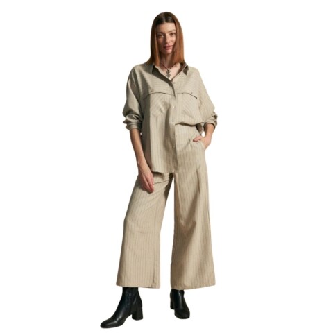 CAMISA ORBITA S-XXL TOSTADO