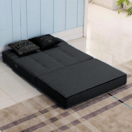 Sillón cama doble Lumax Oster en caja compactado Negro