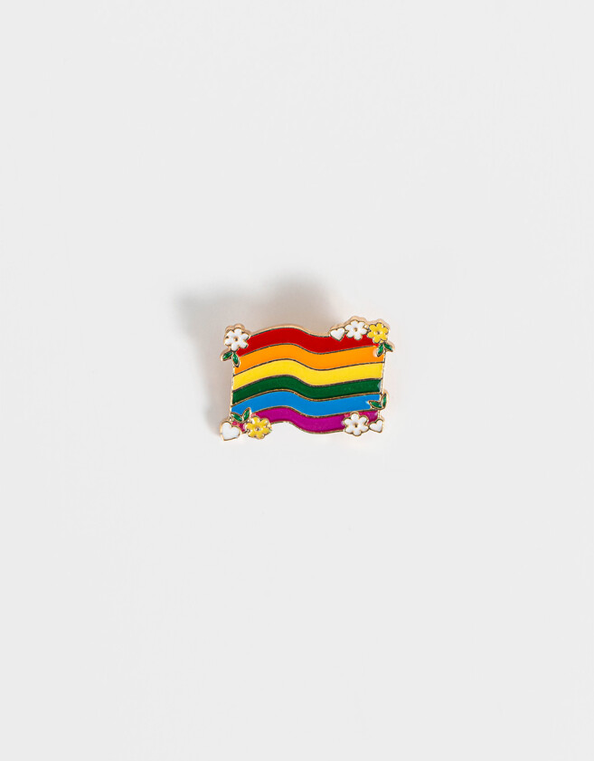 Prendedor Esmaltado Prendedor Pride - Dorado