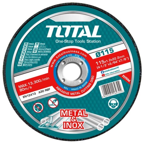 Set 50 Discos Corte Metal Para Amoladora 4.1/2" - 1.2mm Set 50 Discos Corte Metal Para Amoladora 4.1/2" - 1.2mm