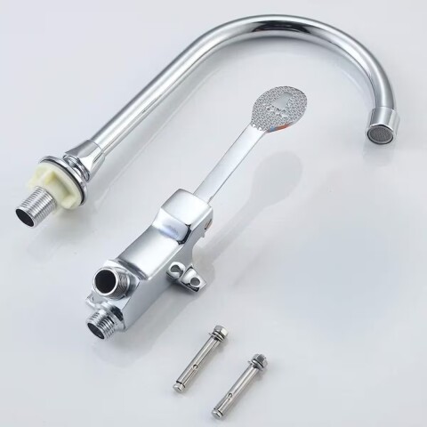 Grifería de lavatorio unitario con válvula de pie completa Cromado Grifería De Lavatorio Unitario Con Válvula De Pie Completa Cromado