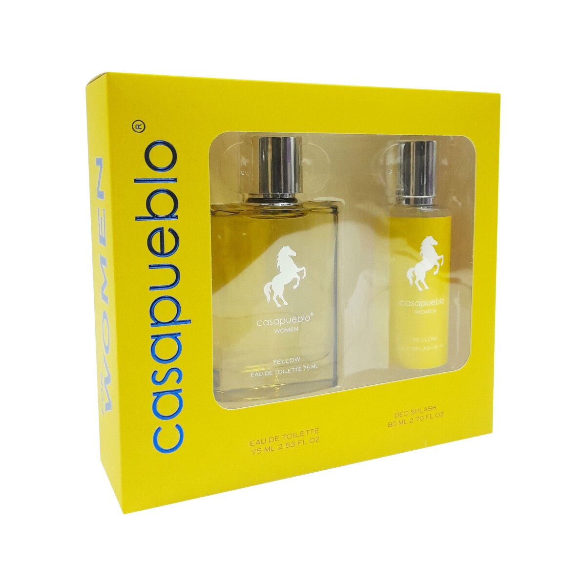 PACK CASA PUEBLO WILD WOMEN YELLOW EDT 75ml + DESODORANTE 80ml 