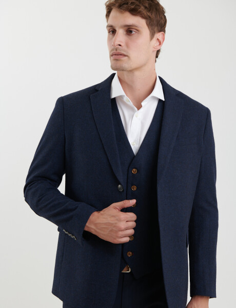 110106 SACO HARRINGTON SELECT Azul Oscuro