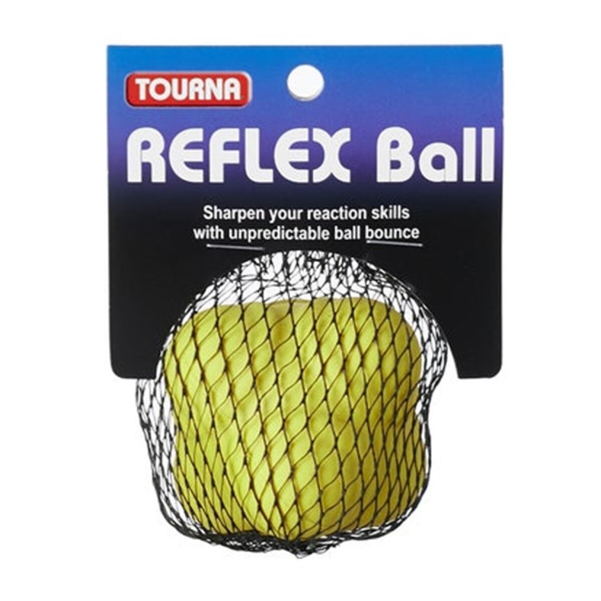 Pelota Para Mejorar Agilidad, Reflejos y Coordinacion Tourna Reflex Ball - Amarilla 