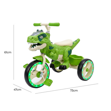 Buggy Triciclo Infantil Dinosaurio T Rex Luz Sonido Buggy Triciclo Infantil Dinosaurio T Rex Luz Sonido